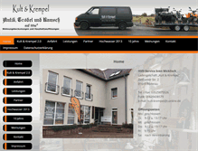 Tablet Screenshot of kult-krempel.de